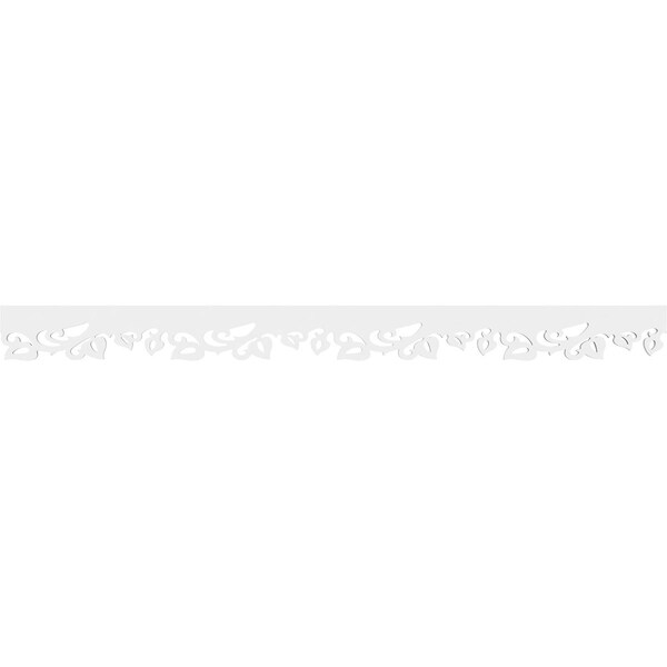 Ekena Millwork Everdale Architectural Grade PVC Running Trim, 4"H x 5/8"P x 48"L - RUNP04X0625X48EVD