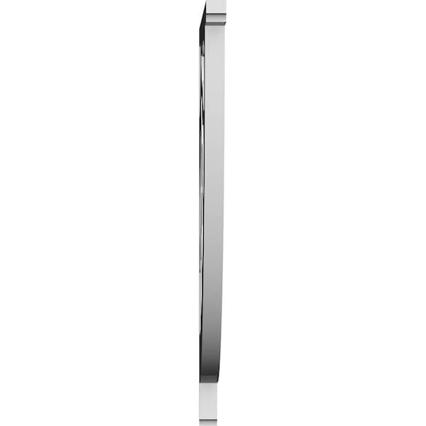 Ekena Millwork Classic Wagon Wheel Architectural Grade PVC Bracket, 5/8"W X 8"D X 14"H - BKTP01X08X14CW