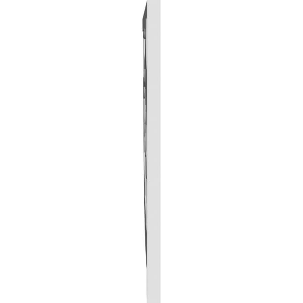 Ekena Millwork Classic Wagon Wheel Architectural Grade PVC Bracket, 5/8"W X 8"D X 14"H - BKTP01X08X14CW