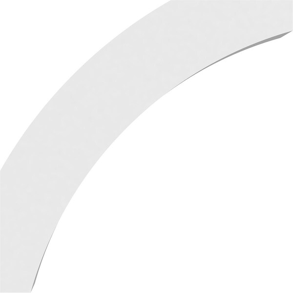 Ekena Millwork 5"W x 16"D x 16"H Standard Thorton Architectural Grade PVC Knee Brace - BRCP05X16X16THR