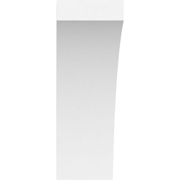 Ekena Millwork 5"W x 16"D x 16"H Standard Thorton Architectural Grade PVC Knee Brace - BRCP05X16X16THR
