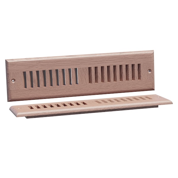 Designs Of Distinction Medium Self Rimming Toe Kick Vent - Red Oak - 01992012AK1