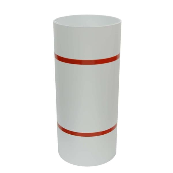 Dendesigns 14in. x 50ft. Aluminum Trim Coil - Bright White - DE2739808