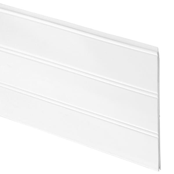 Inteplast Group 004 Series Reversible Beaded Wainscot Kit, 34 in L, 712 in W, 37 linearft Coverage Area - 10040300891