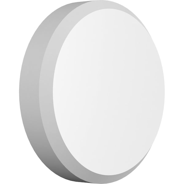 Ekena Millwork Standard Grayson Rosette with Beveled Edge, 5"W x 5"H x 1"P - ROSP050X050X100GRY01