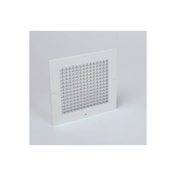 American Louver/Plasticade American Louver Eggcrate Return Grille, Surface Mount, 12in x 12in, White, PK5 - AG-12X12-RSW-5PK