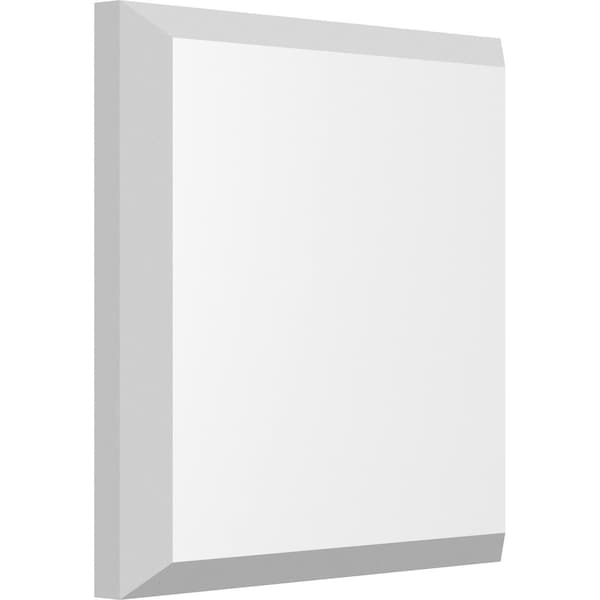 Ekena Millwork Standard Sedgwick Rosette with Beveled Edge, 4"W x 4"H x 1/2"P - ROSP040X040X050SDG01