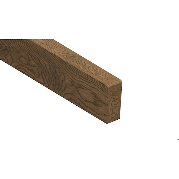 Msi LVT Trim, Wood, Brown, 14.75 in L, 0.75 in W, Low Gloss - ZOR-LVT-TR-0575
