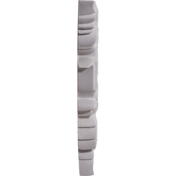 Ekena Millwork 8 5/8"W x 6 1/4"H x 5/8"D Flower Stair Bracket, Left - SB08X06FL-L