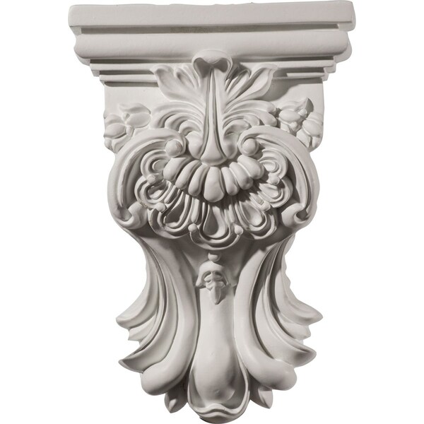 Ekena Millwork 5 3/8"W x 2 1/2"D x 7 3/4"H Hillsborough Corbel - COR05X02X07HI