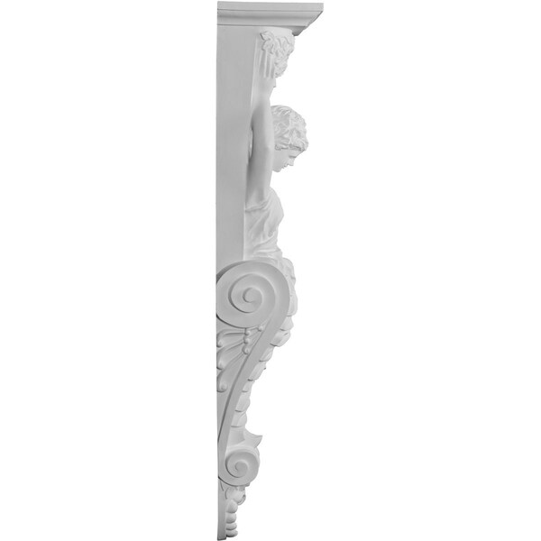 Ekena Millwork 10 1/8"W x 7 5/8"D x 40 1/8"H Damon Corbel - COR10X07X40DA