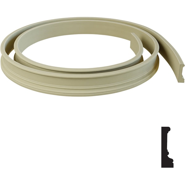 Ekena Millwork CKN535 - 3 1/2"H x 1"D x 144"L Casing Flexible Moulding - CASFCKN535X144