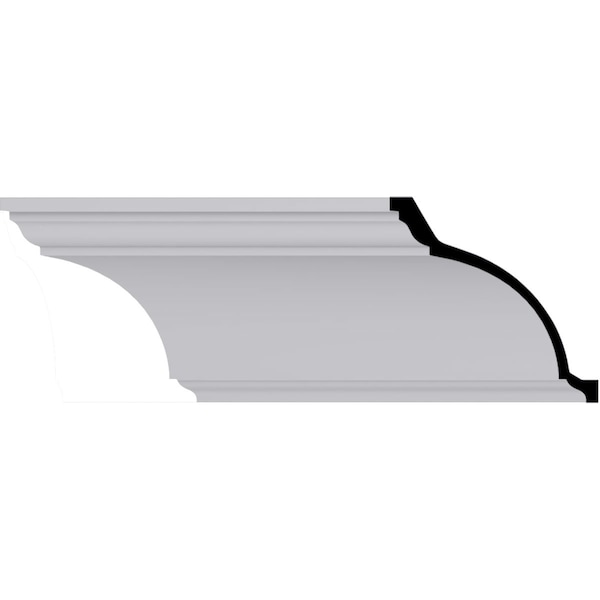 Ekena Millwork 7 7/8"H x 8"P x 11 1/8"F x 94 1/2"L Eris Smooth Crown Moulding - MLD08X08X11ER
