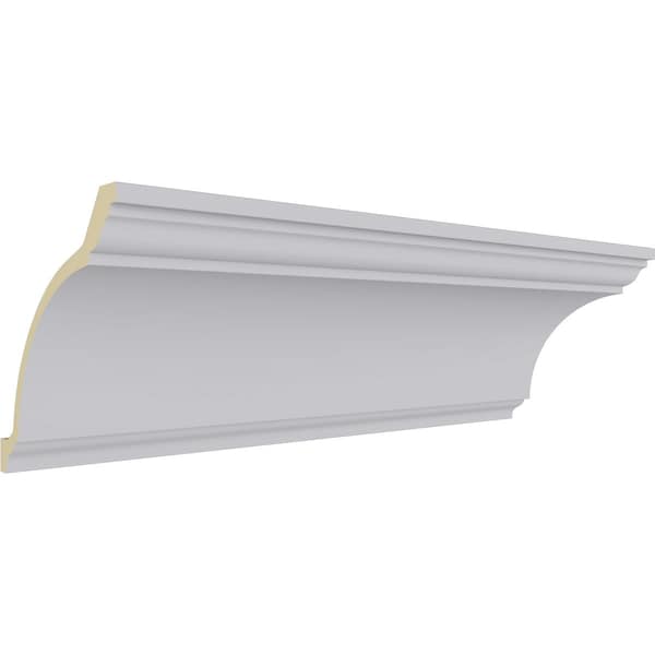 Ekena Millwork 7 7/8"H x 8"P x 11 1/8"F x 94 1/2"L Eris Smooth Crown Moulding - MLD08X08X11ER