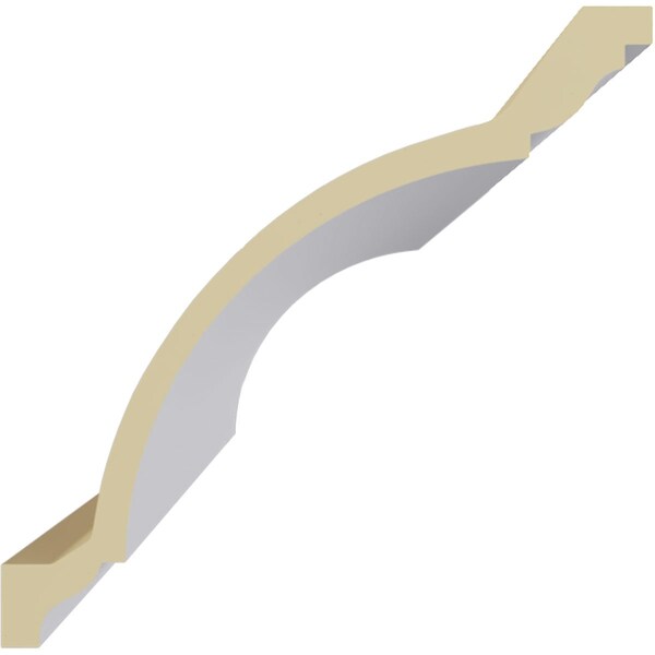 Ekena Millwork 7 7/8"H x 8"P x 11 1/8"F x 94 1/2"L Eris Smooth Crown Moulding - MLD08X08X11ER