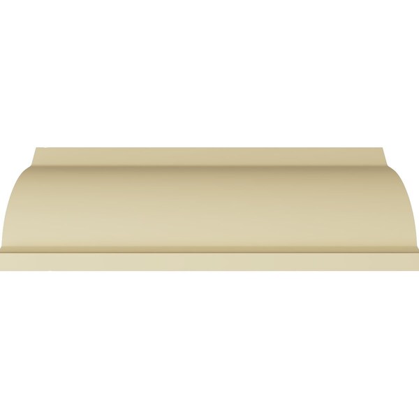Ekena Millwork 7 7/8"H x 8"P x 11 1/8"F x 94 1/2"L Eris Smooth Crown Moulding - MLD08X08X11ER