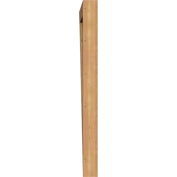 Ekena Millwork Thorton Traditional Smooth Bracket, Western Red Cedar, 3 1/2"W x 36"D x 42"H - BKT04X36X42THR01SWR