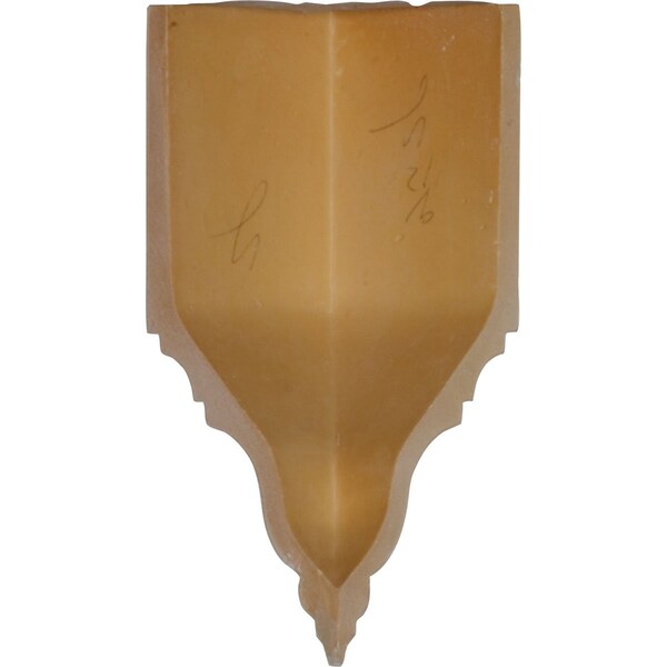Ekena Millwork 5 1/2"W x 5 1/2"P x 13 3/4"H, Inside Corner for Moulding Profiles Less than 5 1/2"P and 6 3/4"H - MIC05X06BI