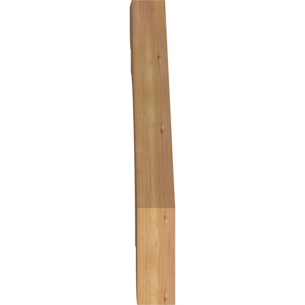 Ekena Millwork 3 1/2"W x 26"D x 30"H Olympic Smooth Knee Brace, Western Red Cedar - BRC04X26X30OLY00SWR