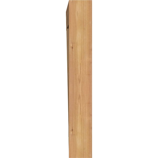 Ekena Millwork Balboa Traditional Smooth Bracket, Western Red Cedar, 3 1/2"W x 24"D x 24"H - BKT04X24X24BOA01SWR