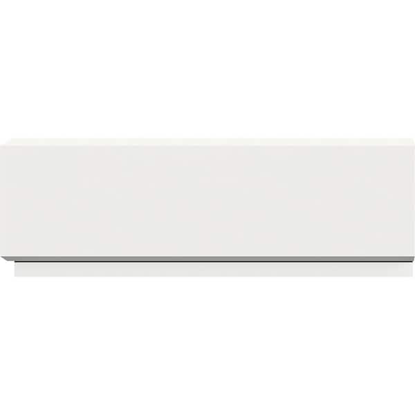 Ekena Millwork 5 3/8"H x 5/8"P x 96"L Shiplap/Nickel Gap Planking Moulding, PVC - MLD05X01X96PLSWPV