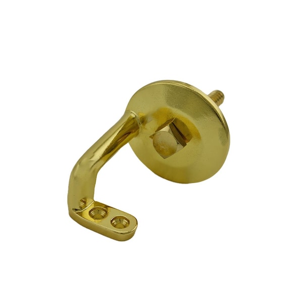 Ives Commercial Aluminum Commercial Handrail Bracket Bright Brass Finish - HB159A3AL