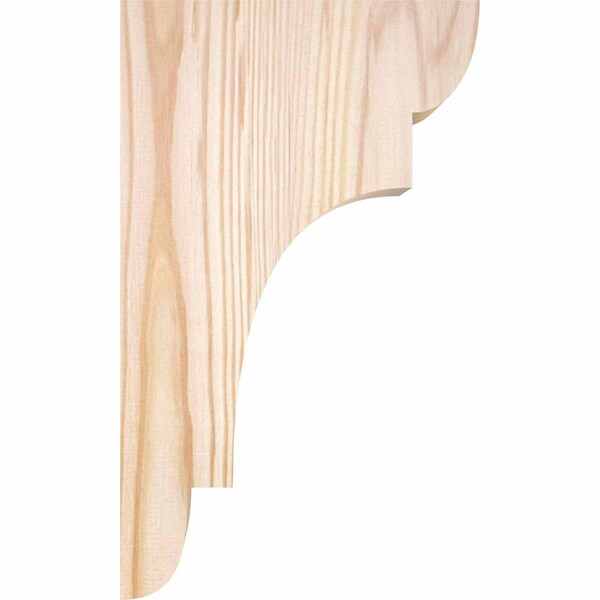 Ekena Millwork New Brighton Smooth Corbel, Douglas Fir, 3 1/2"W x 6"D x 10"H - COR04X06X10NEB00SDF