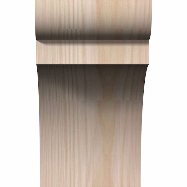 Ekena Millwork Yorktown Smooth Corbel, Douglas Fir, 3 1/2"W x 6"D x 6"H - COR04X06X06YOR00SDF