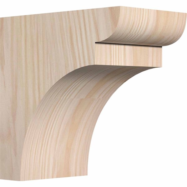 Ekena Millwork Yorktown Smooth Corbel, Douglas Fir, 3 1/2"W x 6"D x 6"H - COR04X06X06YOR00SDF