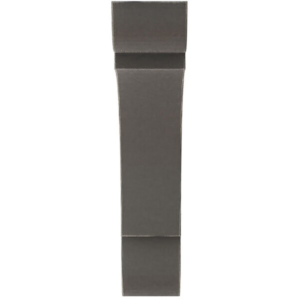 Ekena Millwork 1 3/4"W x 8"D x 8"H Medium Olympic Wood Vintage Decor Bracket, Reclaimed Grey - BKTWD01X08X08OLGY