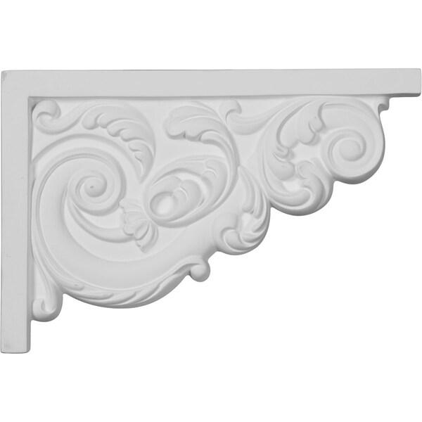 Ekena Millwork 11 3/8"W x 7 5/8"H x 5/8"D Large Ashford Stair Bracket, Right - SB11X07AS-R