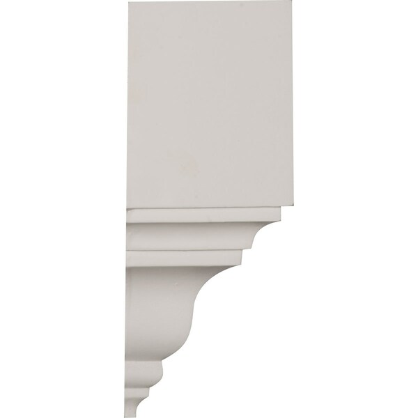 Ekena Millwork 3 1/8"P x 7 3/4"H x 6 1/4"W, Coupling for Moulding Profiles Less than 3 1/8"P and 3 7/8"H - MDB03X03BI