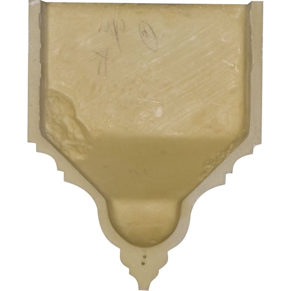 Ekena Millwork 3 1/8"P x 7 3/4"H x 6 1/4"W, Coupling for Moulding Profiles Less than 3 1/8"P and 3 7/8"H - MDB03X03BI