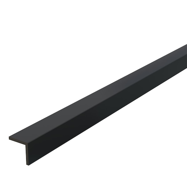 Designs Of Distinction .5'' Aluminum L-Channel - Flat Black - 01110030WR1