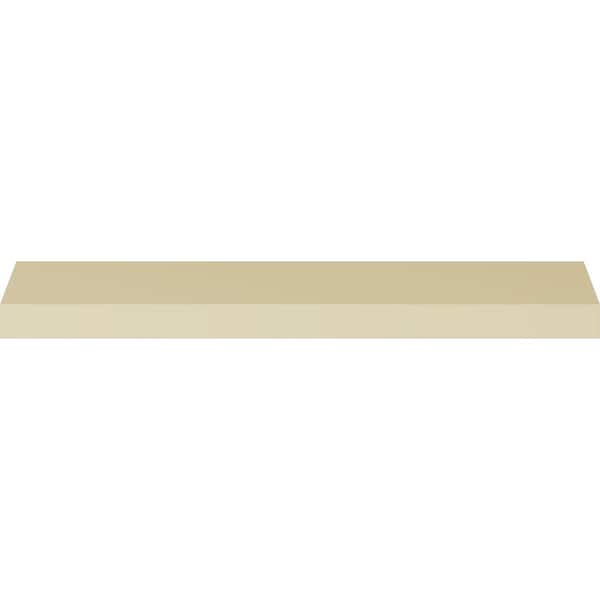 Ekena Millwork 2 3/8"H x 2 3/8"P x 3 3/8"F x 94 1/2"L Classic Smooth Crown Moulding - MLD02X02X04CL