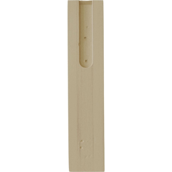 Ekena Millwork 1 1/2"W x 7"D x 7"H Andrea Wagon Wheel Bracket, Rubberwood - BKT01X07X07ADRW