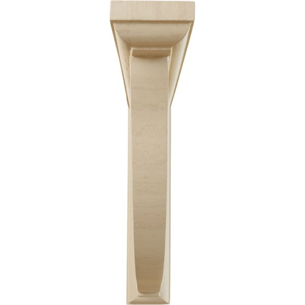 Ekena Millwork 1 1/2"W x 7"D x 7"H Andrea Wagon Wheel Bracket, Rubberwood - BKT01X07X07ADRW
