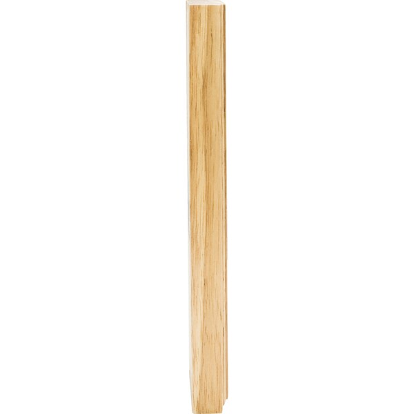 Hardware Resources Rubberwood, 10" H, 3-1/2" W, Unfinished - PLN2-RW