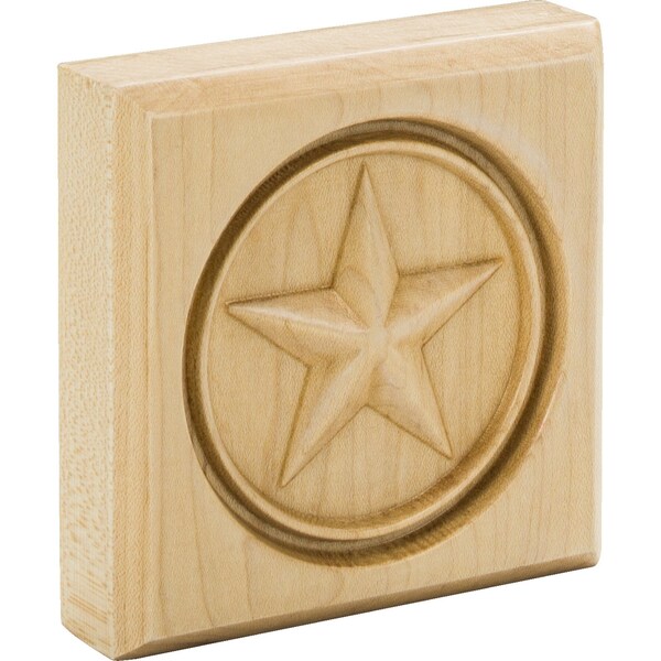 Hardware Resources Alder, 3-1/2" H, 3-1/2" W, Unfinished - SROS2ALD