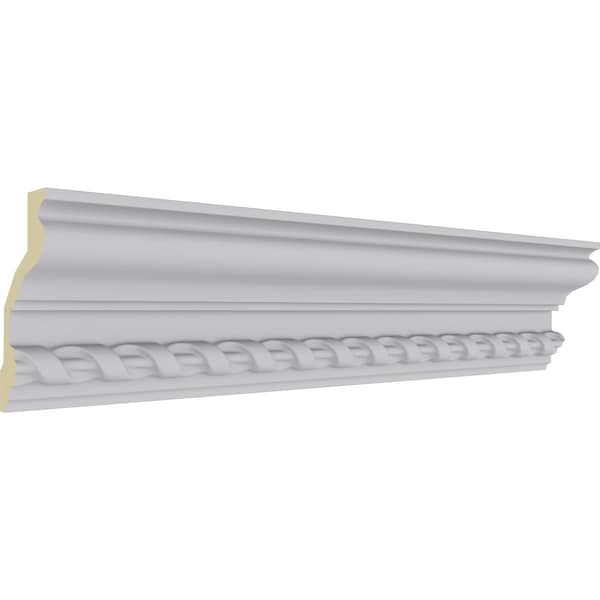 Ekena Millwork 4 1/8"H x 2 1/4"P x 4 5/8"F x 94 1/2"L Jackson Crown Moulding - MLD04X02X05JA