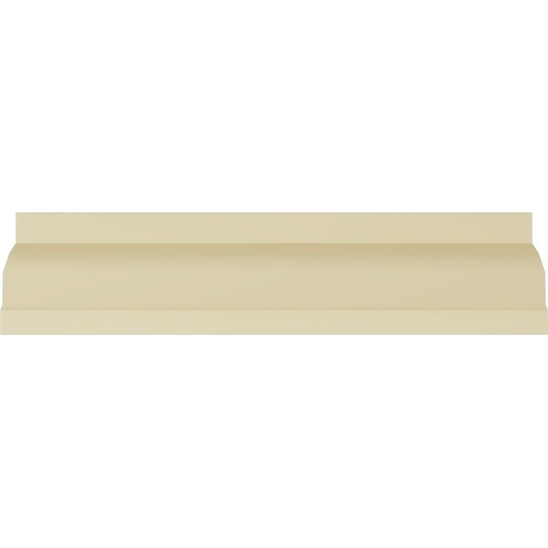 Ekena Millwork 4 1/8"H x 2 1/4"P x 4 5/8"F x 94 1/2"L Jackson Crown Moulding - MLD04X02X05JA