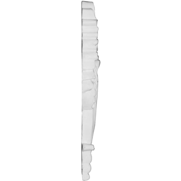 Ekena Millwork 1 1/4"W x 6 3/4"H x 1/2"P Shell Onlay - ONL01X07X01SH