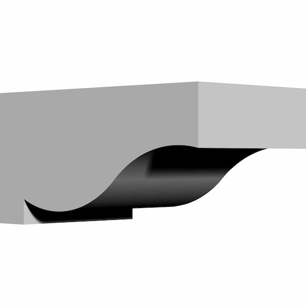 Ekena Millwork 6"W x 10 3/4"D x 5 1/4"H Temple Bracket - BKT06X10X05TE