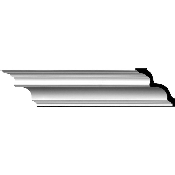 Ekena Millwork SAMPLE - 3 7/8"H x 3 7/8"P x 5 1/2"F x 12"L Foster Traditional Smooth Crown Moulding - SAMPLE-MLD03X03X05FO