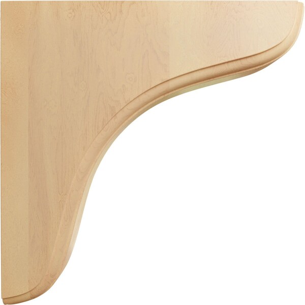 Ekena Millwork 1 3/4"W x 7 1/2"D x 7 1/2"H Eaton Wood Bracket, Red Oak - BKTW02X08X08EARO