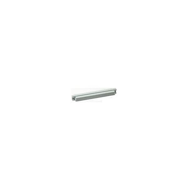 Conector euro para placa FCI, 64 contactos, 2 hileras, macho, ángulo recto, terminal de soldadura - 86094647113H55ELF