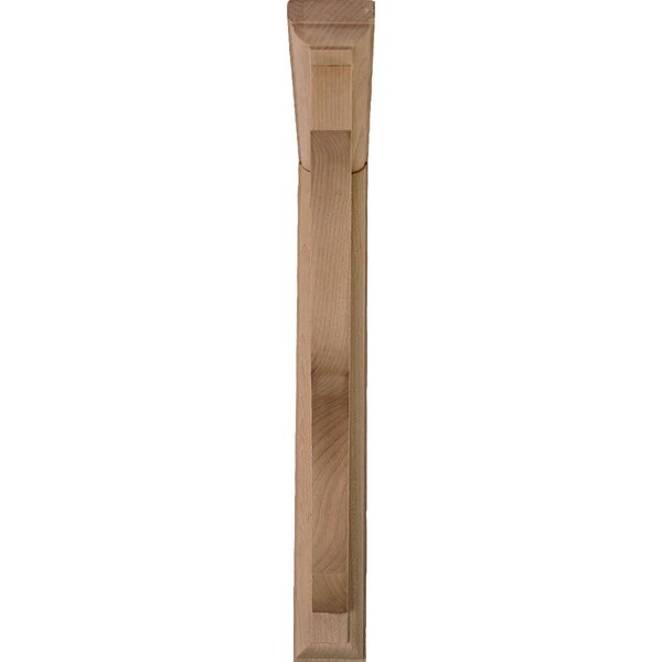 Ekena Millwork 1 1/2"W x 9"D x 11"H Hamilton Traditional Bracket, Alder - BKT01X09X11HAAL
