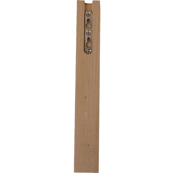 Ekena Millwork 1 1/2"W x 9"D x 11"H Hamilton Traditional Bracket, Alder - BKT01X09X11HAAL