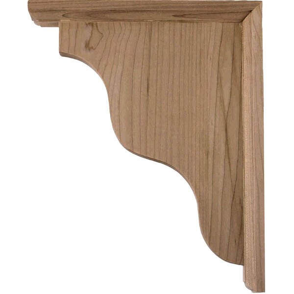 Ekena Millwork 1 1/2"W x 9"D x 11"H Hamilton Traditional Bracket, Alder - BKT01X09X11HAAL