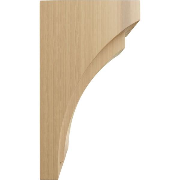 Ekena Millwork 5"W x 6 3/4"D x 12"H Large Felix Wood Corbel, Cherry - CORW05X06X12FECH